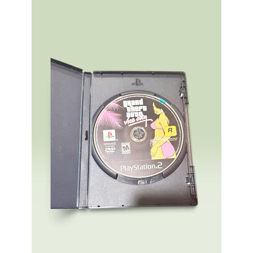 Grand Theft Auto Vice City GTA Sony PlayStation 2 PS2 Disc Only Rockstar TESTED